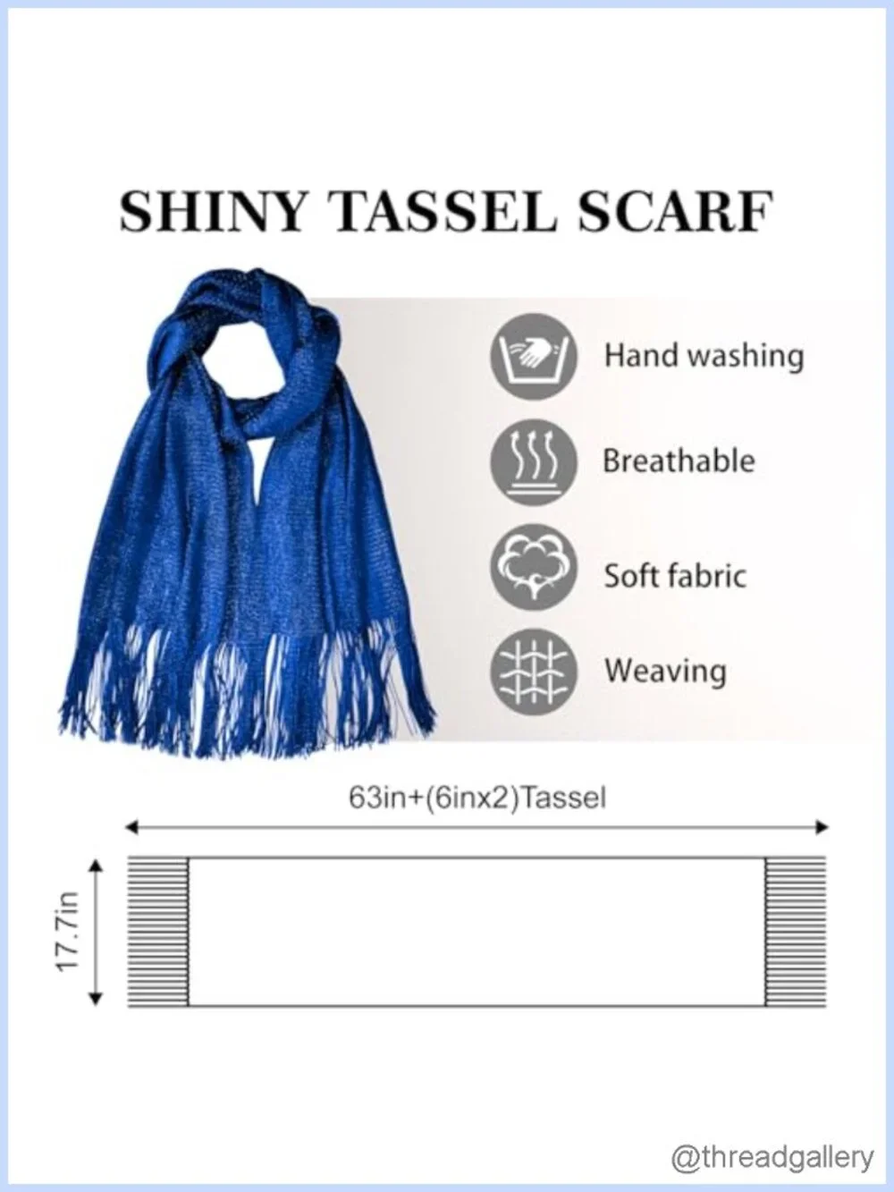 Sparkly Sequin Scarf Mesh Shawl Wrap with Fringe Evening Party Festival